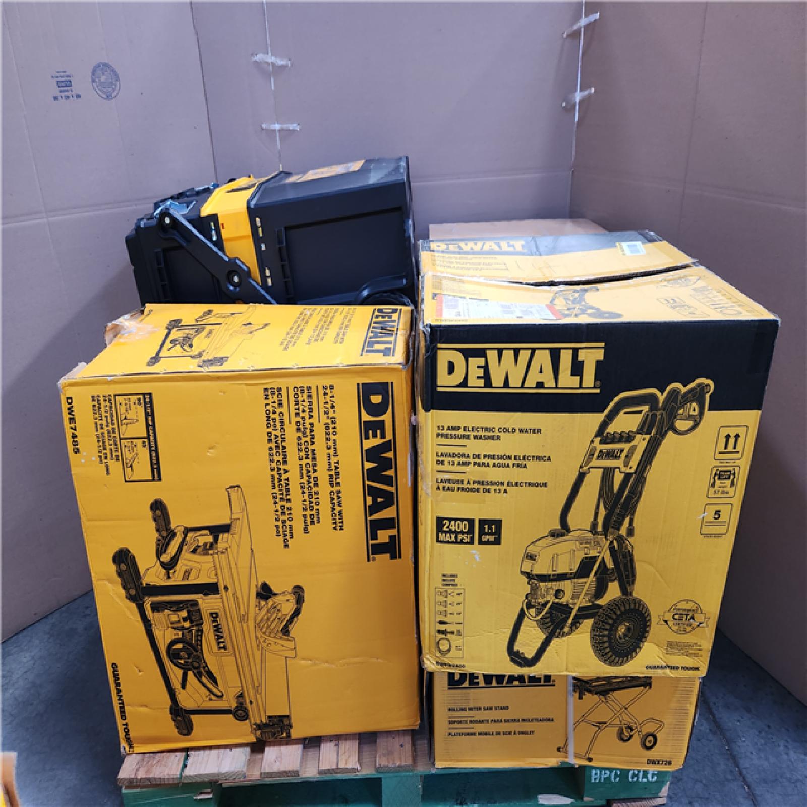 CALIFORNIA AS-IS TOOL PALLET