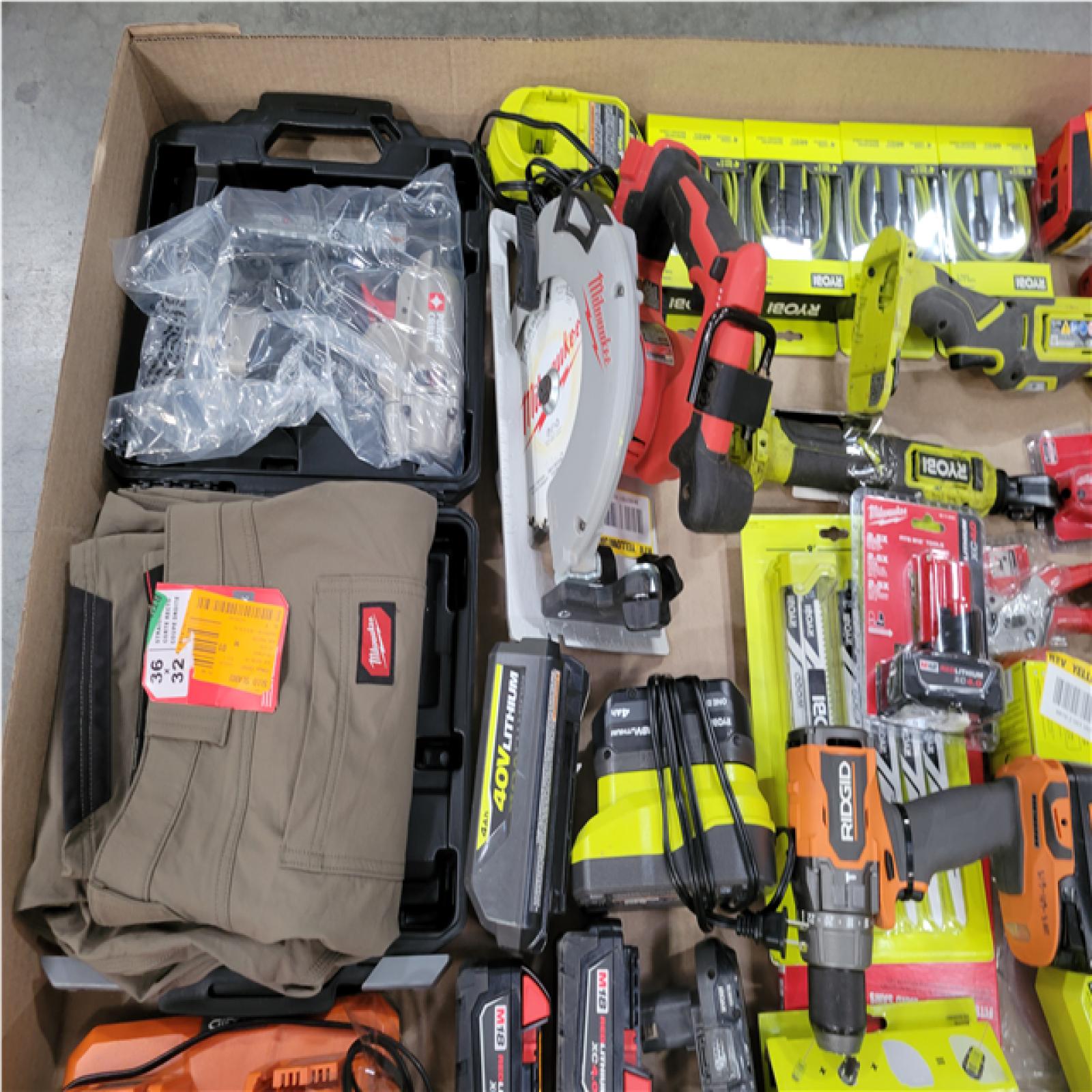 CALIFORNIA AS-IS TOOL PALLET