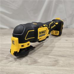 AS-IS DeWalt DCS354D1 20V Cordless Oscillating Multi-Tool Kit
