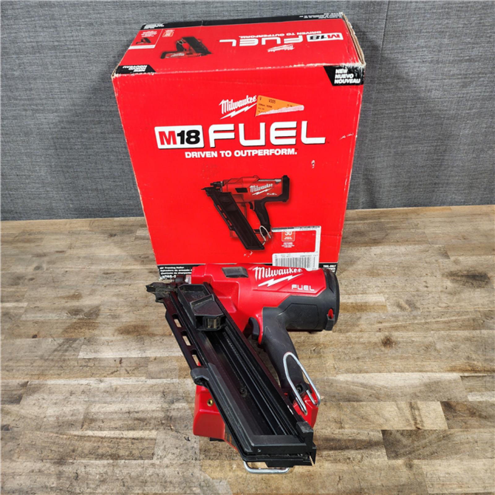 HOUSTON LOCATION - AS-IS M18 FUEL 3-1/2 in. 18-Volt 30-Degree Lithium-Ion Brushless Cordless Framing Nailer (Tool-Only)
