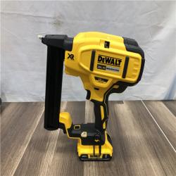 AS-IS DEWALT 20V MAX XR Lithium-Ion Cordless 18-Gauge Narrow Crown Stapler Kit