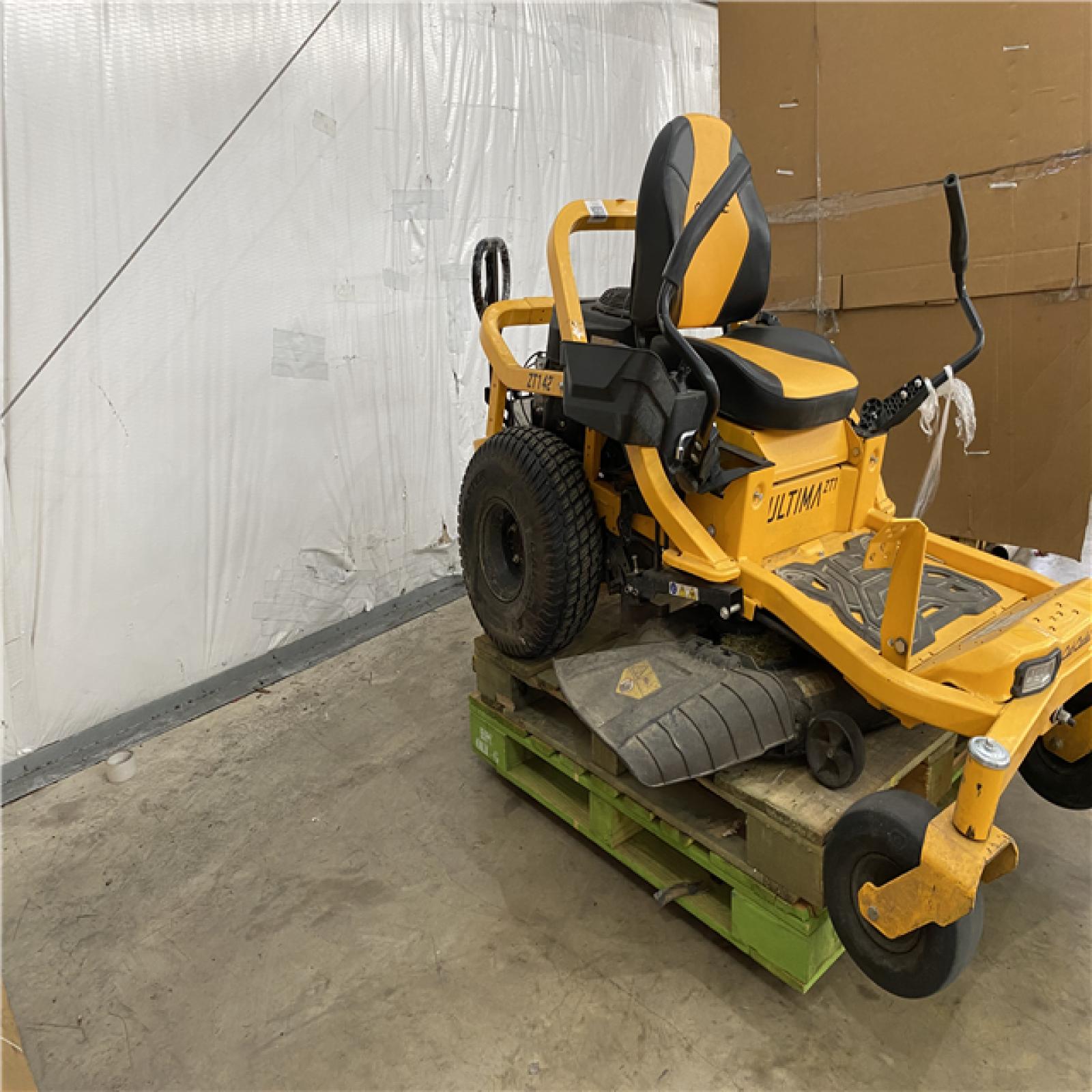 Houston Location AS IS - Cub Cadet Ultima ZT1 Riding Mower