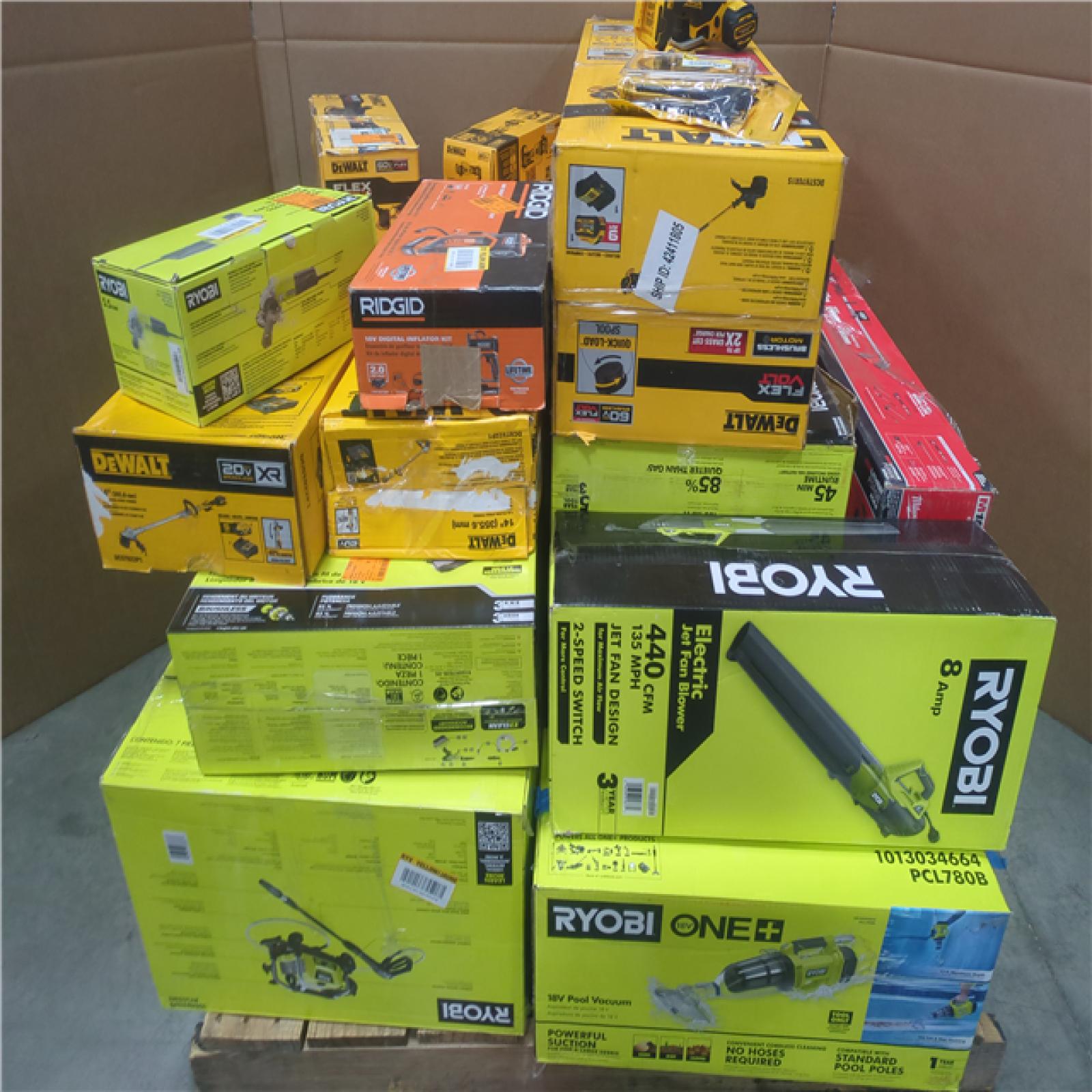 CALIFORNIA AS-IS TOOL PALLET