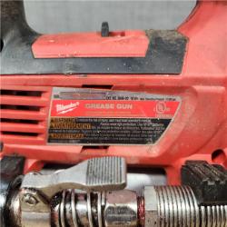 HOUSTON LOCATION - AS - IS Milwaukee 18V Lithium-Ion Cordless Grease Gun 2-Speed (Tool-Only)