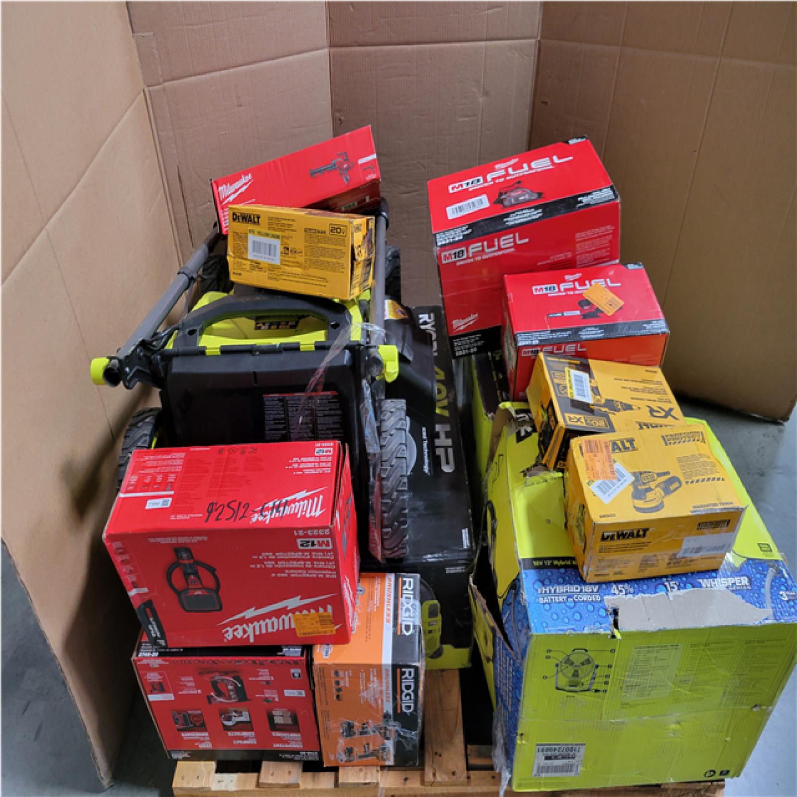 CALIFORNIA AS-IS TOOL PALLET