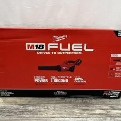 NEW - Milwaukee FUEL 120 MPH 500 CFM 18V Brushless Cordless Battery Powered Leaf Blower Kit