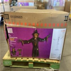 DALLAS LOCATION - Home Accents Holiday 15 ft. Gruesome Grounds Giant-Sized Animated LED Worricrow H10