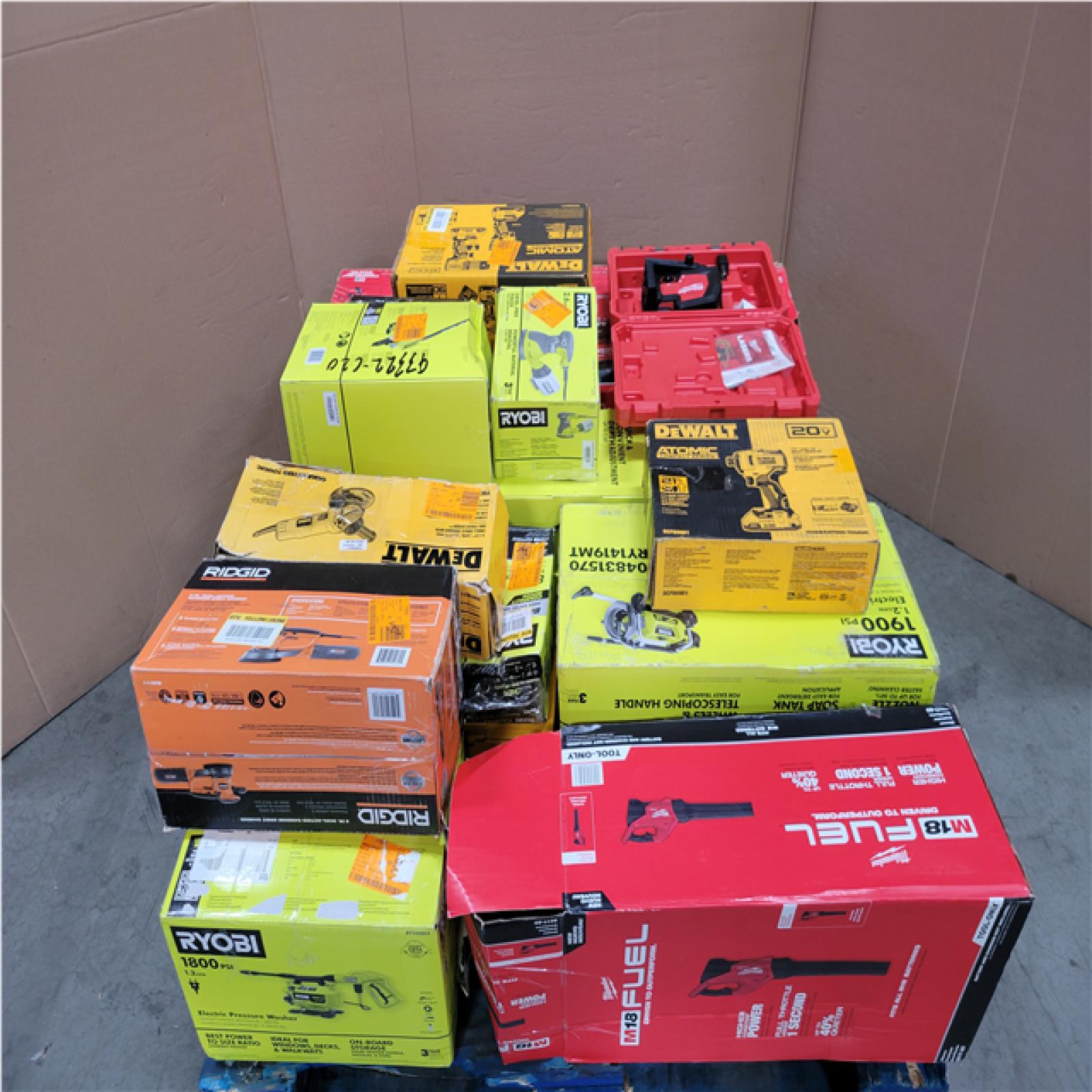 CALIFORNIA AS-IS TOOL PALLET