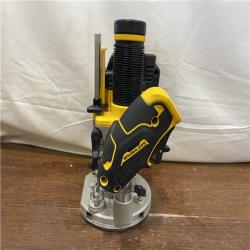 AS-IS Dewalt 20V MAX XR 2-1/4 Peak HP Brushless Cordless Plunge Router (Tool Only)