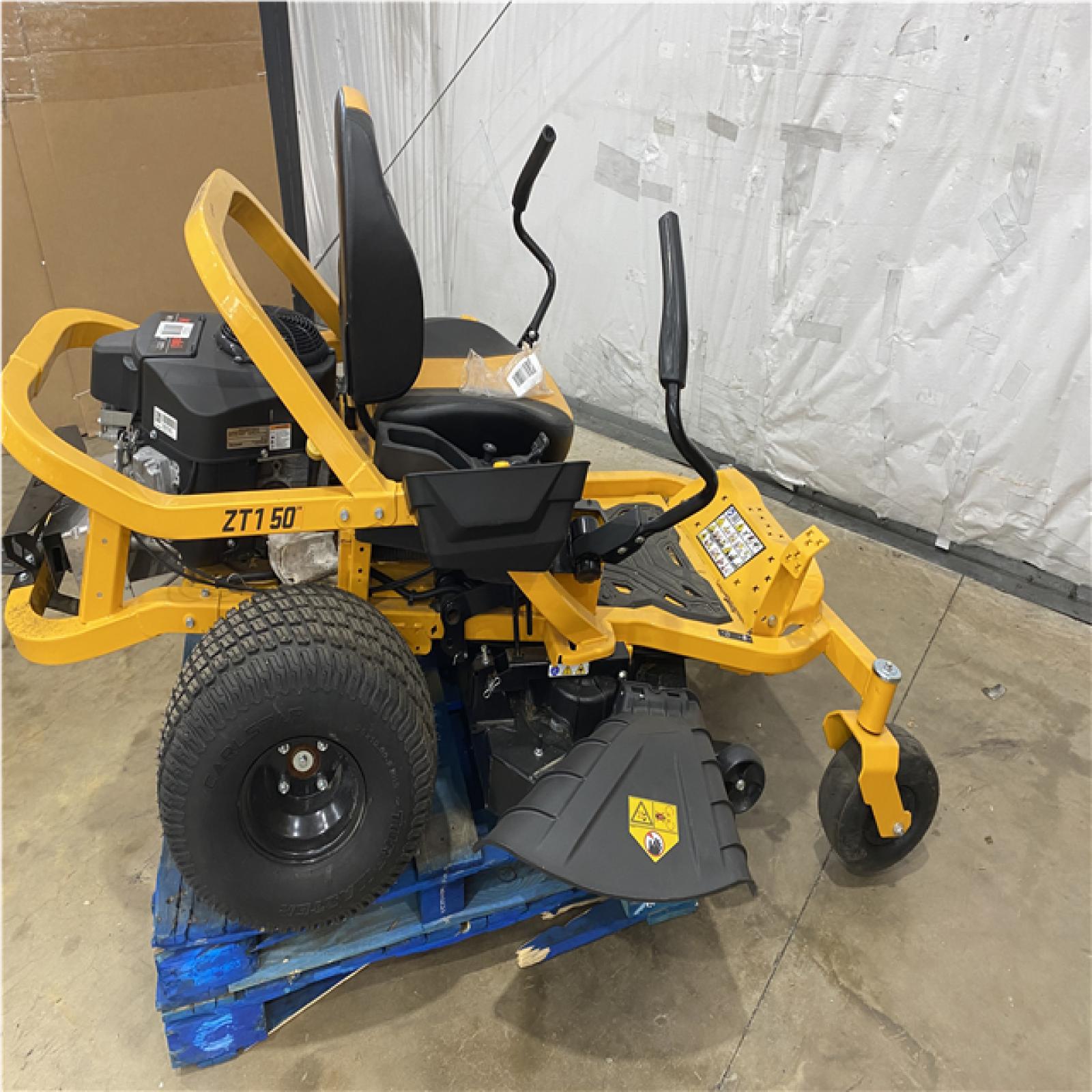 Houston Location - AS-IS Outdoor Power Equipment CUB CADET ZT1 50 SIT DOWN MOWER