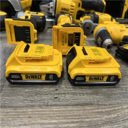 AS-IS DEWALT 20V MAX Cordless 9 Tool Combo Kit
