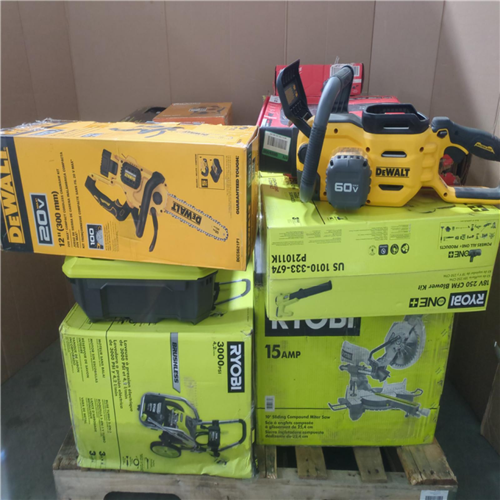 CALIFORNIA AS-IS TOOL PALLET