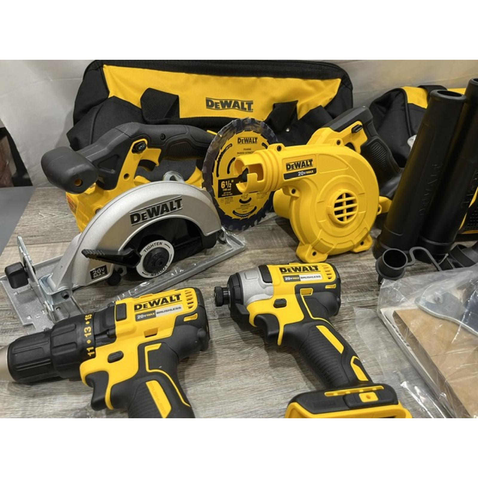 NEW - DEWALT 20-Volt Max Lithium-Ion (10-Tool) Cordless Combo Kit