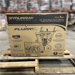 DALLAS LOCATION- NEW!- Murray 24 in. 208cc Self-Propelled 2-Stage Gas Snow Blower with Electric Start