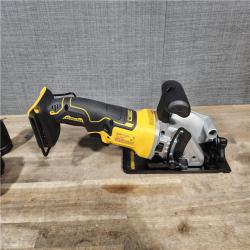 HOUSTON LOCATION - AS-IS DEWALT ATOMIC 20V MAX Cordless Brushless 4-1/2 in. Circular Saw W/ BATTERY & CHARGER