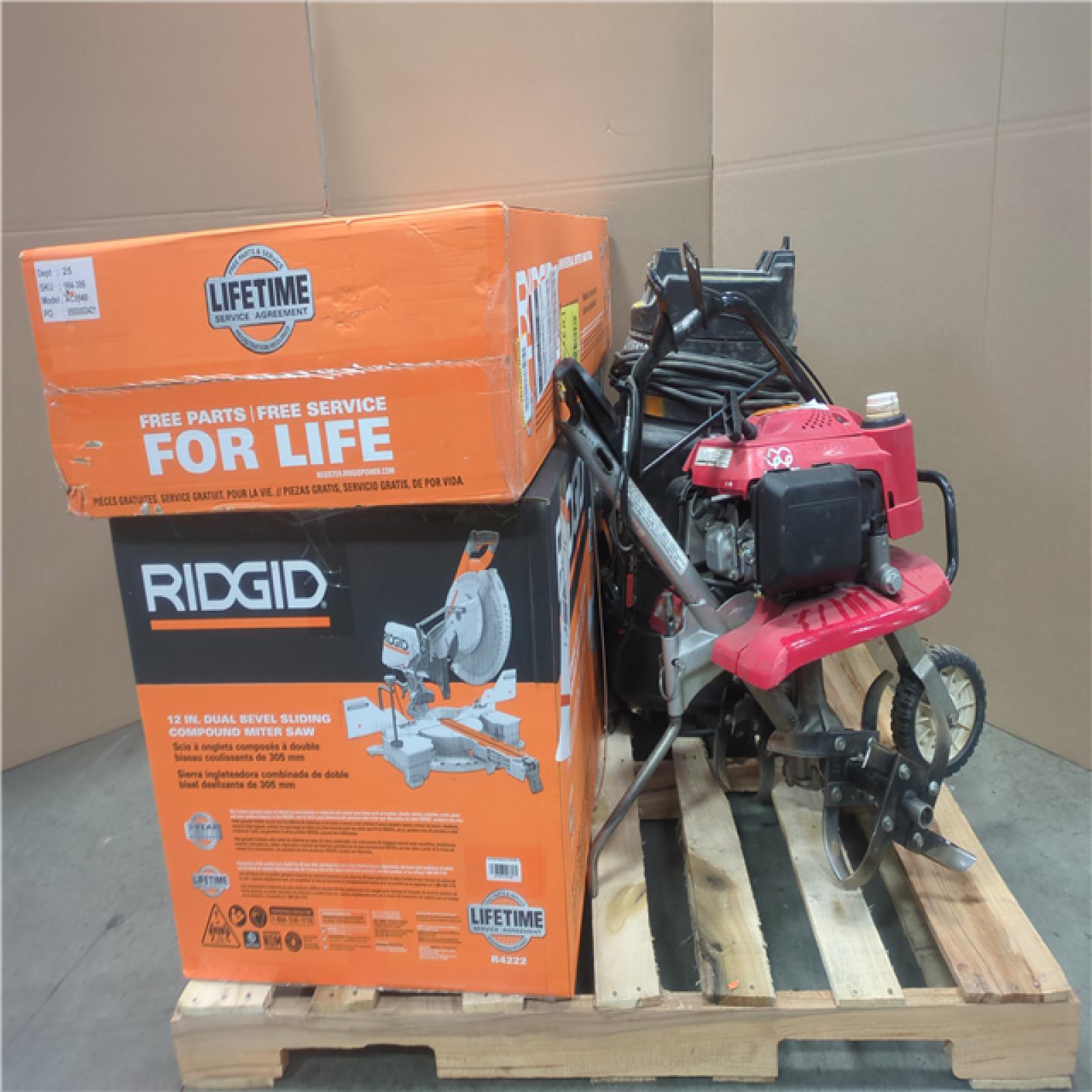 CALIFORNIA AS-IS OUTDOOR POWER EQUIPMENT