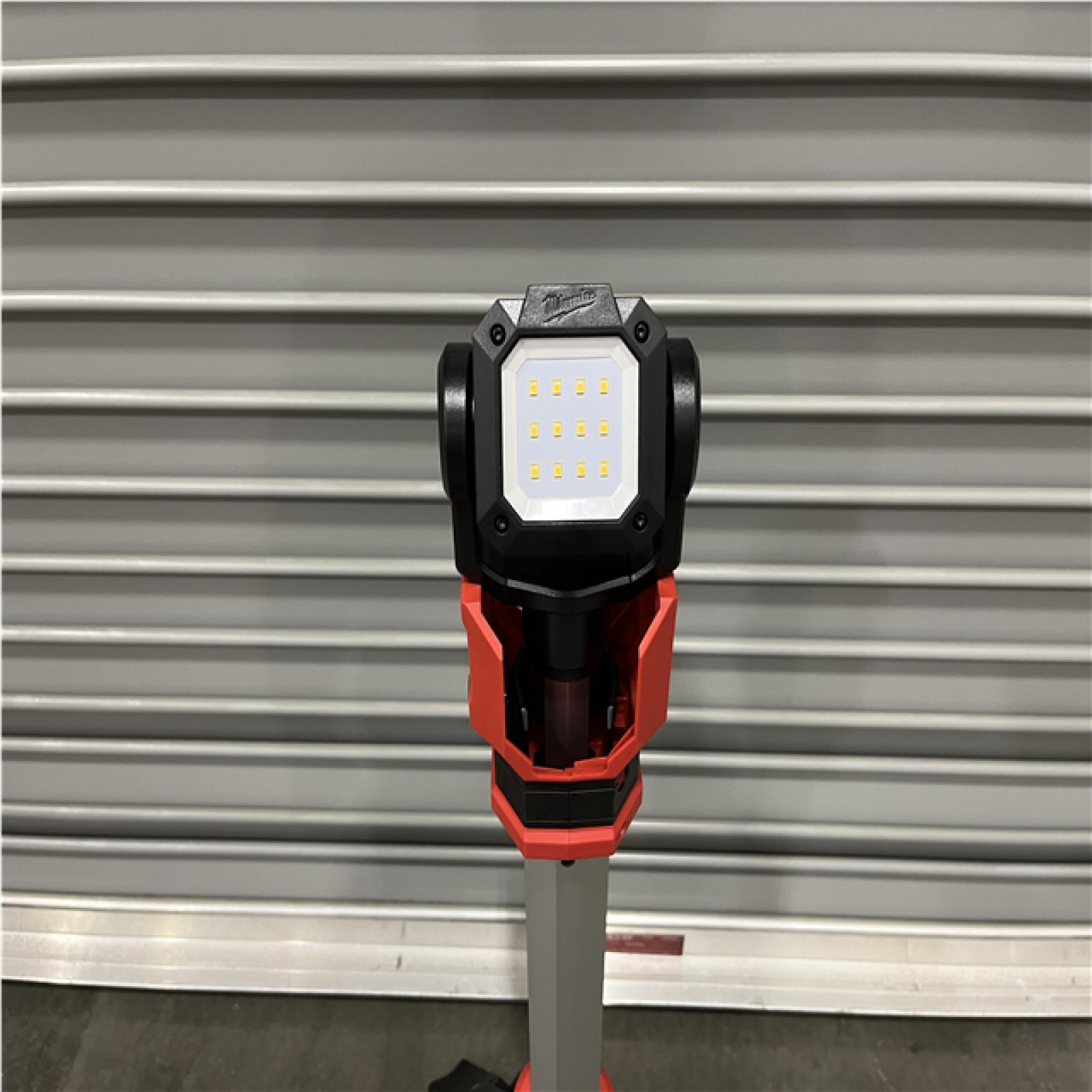 AS-IS Milwaukee 12-Volt Lithium-Ion Cordless 1400 Lumen ROCKET LED Stand Work Light (Tool-Only)