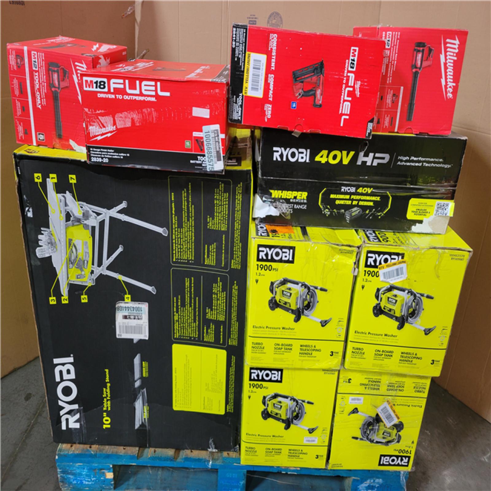 CALIFORNIA AS-IS TOOL PALLET