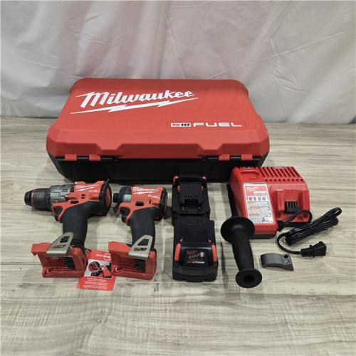 AS-IS MILWAUKEE FUEL 18V Cordless Hammer Drill and Impact Driver Combo Kit
