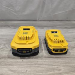 AS-IS Dewalt DCBP315-2C 20V MAX POWERSTACK Battery Starter Kit