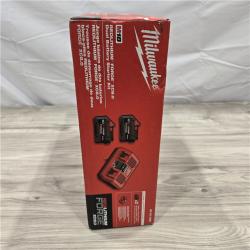 NEW- M18 18-Volt Lithium-Ion REDLITHIUM FORGE Starter Kit with Two XC 8.0 Ah Battery and Dual Bay Rapid Charger