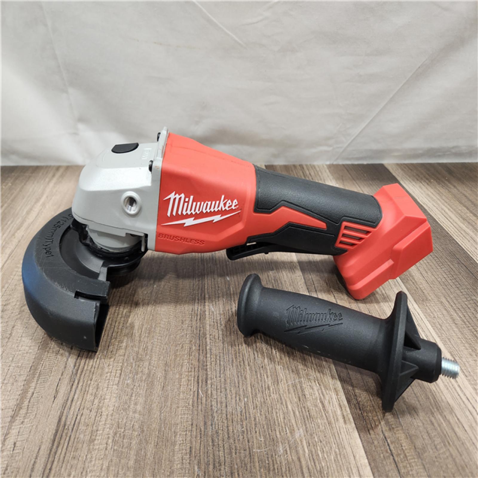 AS-IS- Milwaukee 18V Cordless 4.5 /5  Grinder W/ Paddle Switch (Tool Only)