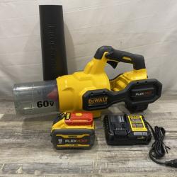 AS-IS DEWALT FLEXVOLT 60V MAX 125 MPH 600 CFM Brushless Cordless Battery Powered Blower Kit