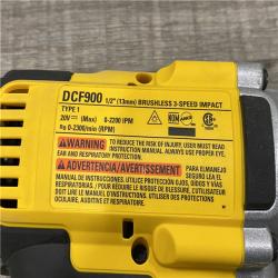 AS-IS DEWALT 20V MAX Cordless 1/2 in. Impact Wrench (Tool Only)