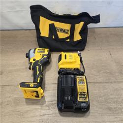 AS-IS DEWALT Atomic 20V Max Cordless Compact 1/4 in. Impact Driver Kit