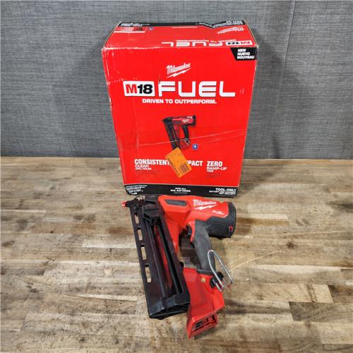 HOUSTON LOCATION - AS-IS Milwaukee 2841-20 18V Cordless Gen II 16 Gauge Angled Finish Nailer (Tool Only)