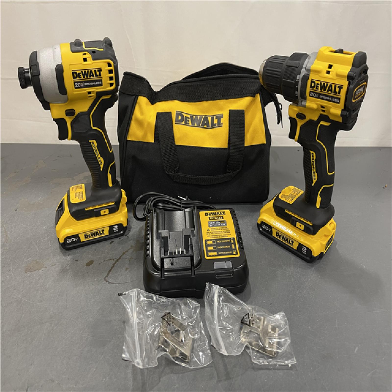 AS-IS - Dewalt ATOMIC 20-Volt MAX Lithium-Ion Cordless Combo Kit