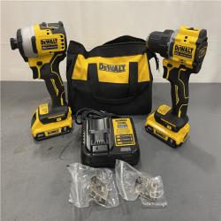 AS-IS - Dewalt ATOMIC 20-Volt MAX Lithium-Ion Cordless Combo Kit