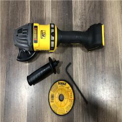 AS-IS DEWALT FLEXVOLT 60V MAX Cordless Brushless 4.5 in. to 6 in. Small Angle Grinder with Kickback Brake (Tool Only)