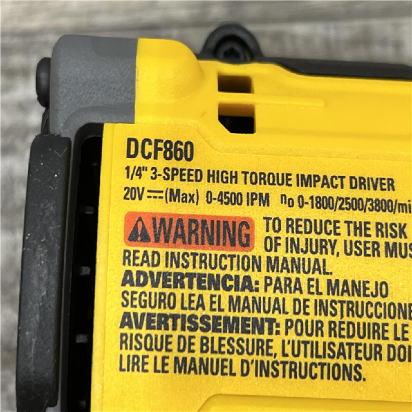 AS-IS DEWALT 20V XR Lithium-Ion Cordless 2-Tool Combo Kit