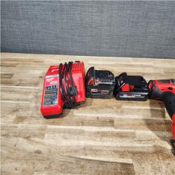 HOUSTON LOCATION - AS - IS Milwaukee 2 Tool Combo Kit W/ (2) Battery & Charger