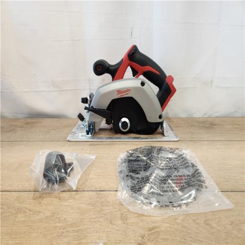 AS-IS- Milwaukee 18V Lithium-Ion Cordless 6-1/2 in. Circular Saw (Tool-Only)