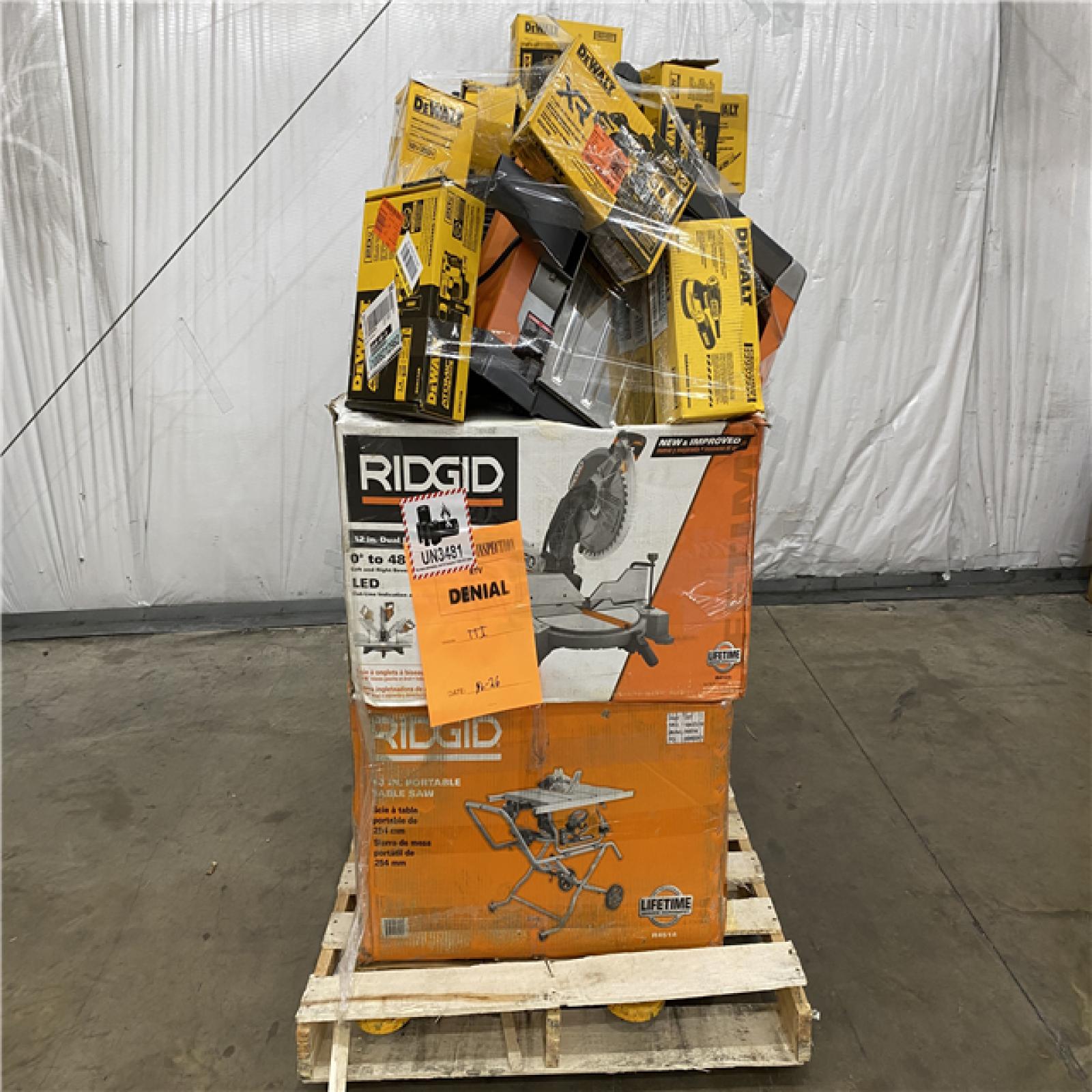 Houston Location AS IS - Tool Pallet