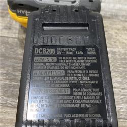 AS-IS DEWALT 20V MAX Lithium-Ion Starter Kit with 4.0 Ah and 5.0 Ah Batteries and Charger