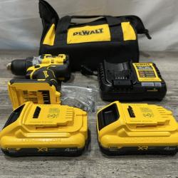 AS-IS DEWALT 20V XR Lithium-Ion Cordless Brushless 1/2 in. Drill/Driver Kit