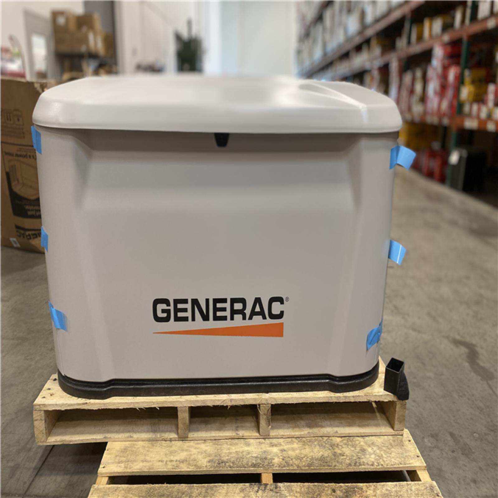 Dallas Location - As-Is Generac 28 000 Watt Air-Cooled Whole House Home Standby Generator