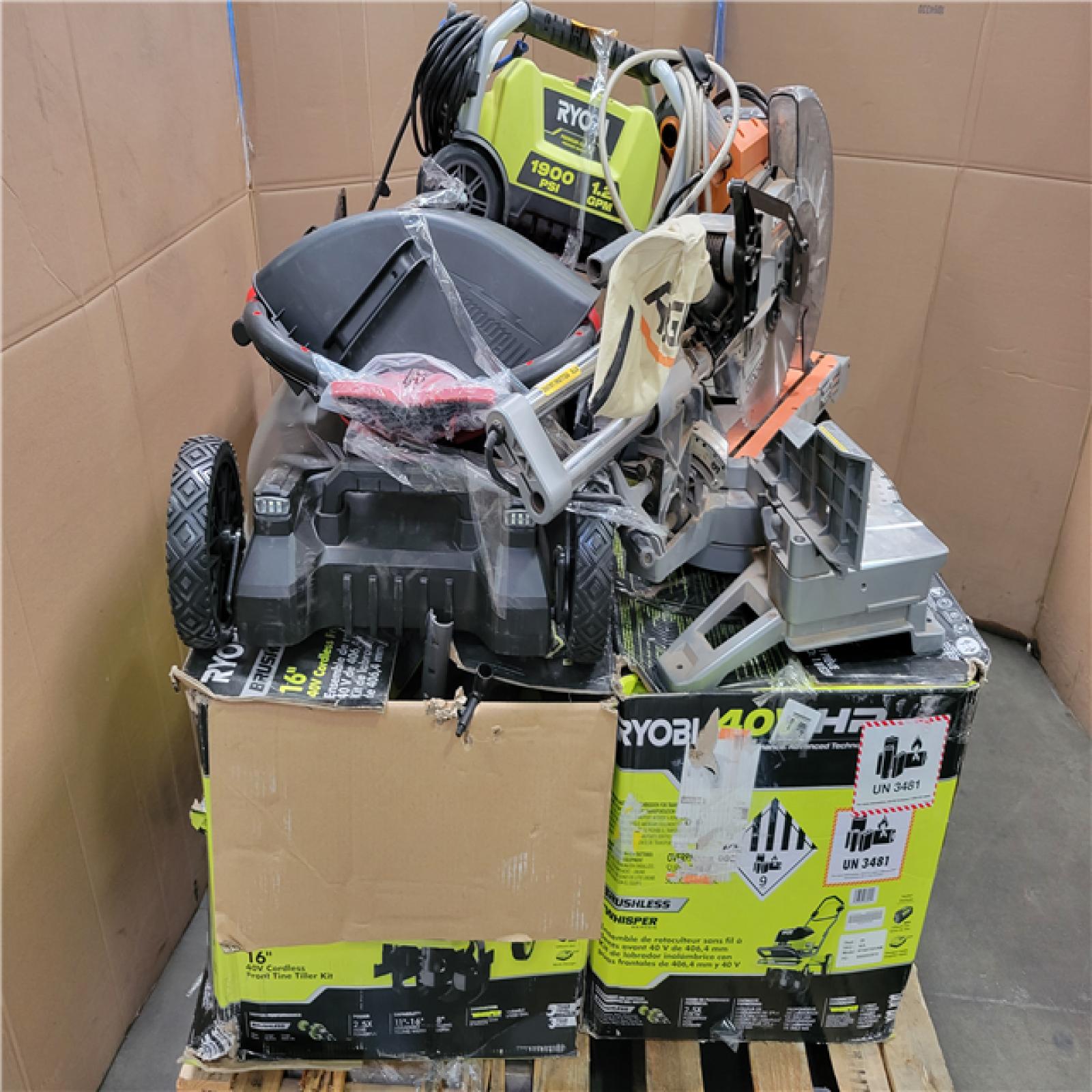 CALIFORNIA AS-IS OUTDOOR POWER EQUIPMENT