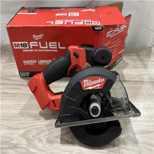 AS-IS Milwaukee  FUEL 18V Lithium-Ion Brushless Cordless Metal Cutting 5-3/8 in. Circular Saw (Tool-Only)