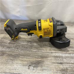 AS-IS DEWALT 60V MAX Cordless Brushless 4.5 in. to 6 in. Small Angle Grinder with Kickback Brake (Tool Only)