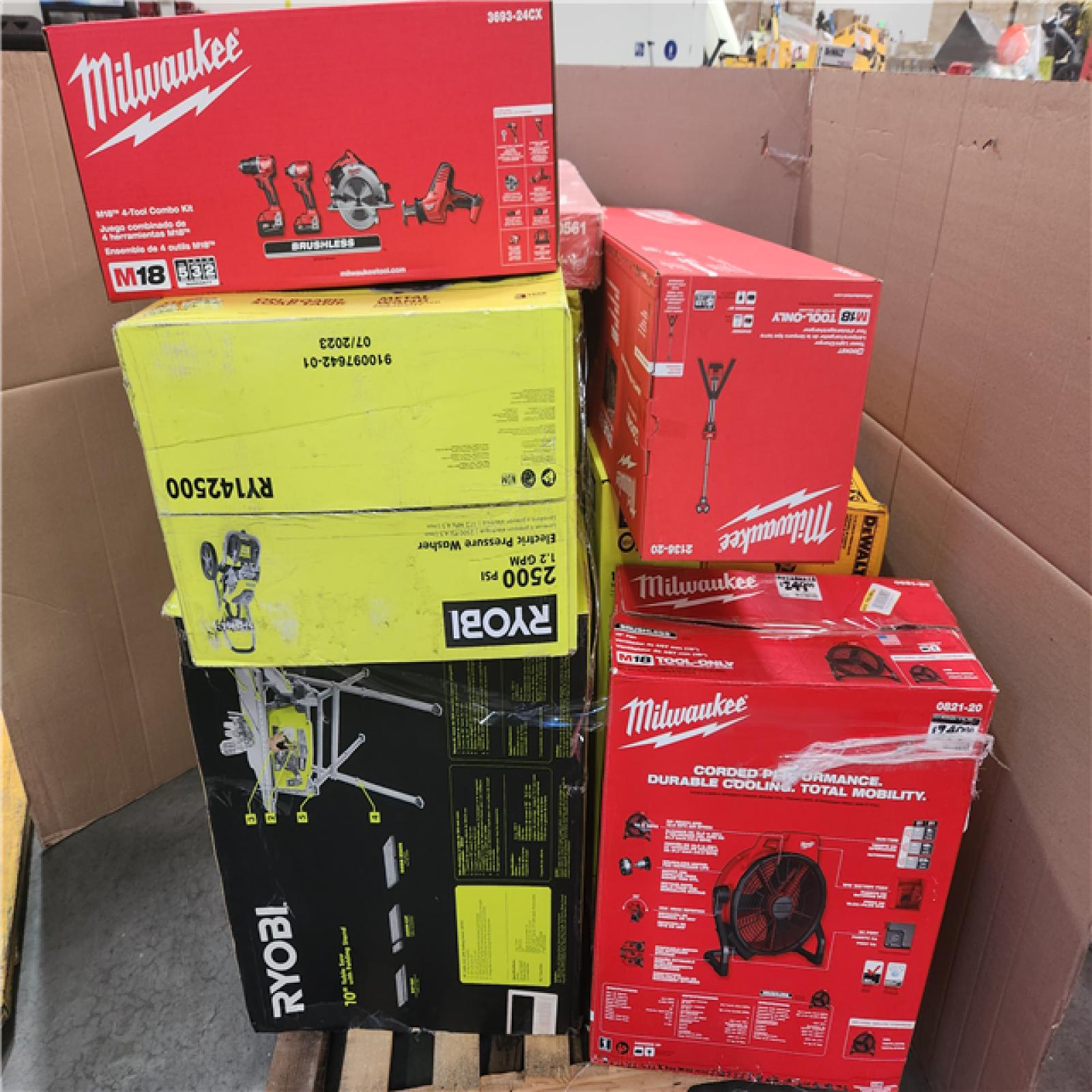 CALIFORNIA AS-IS TOOL PALLET