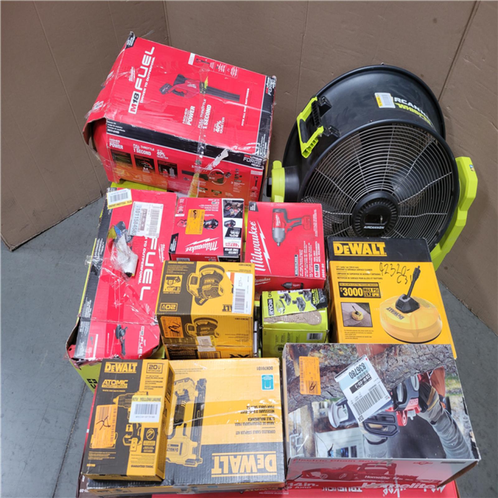 CALIFORNIA AS-IS TOOL PALLET