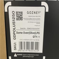 DALLAS LOCATION- NEW!- GOZNEY Dome Propane Outdoor Pizza Oven in Green
