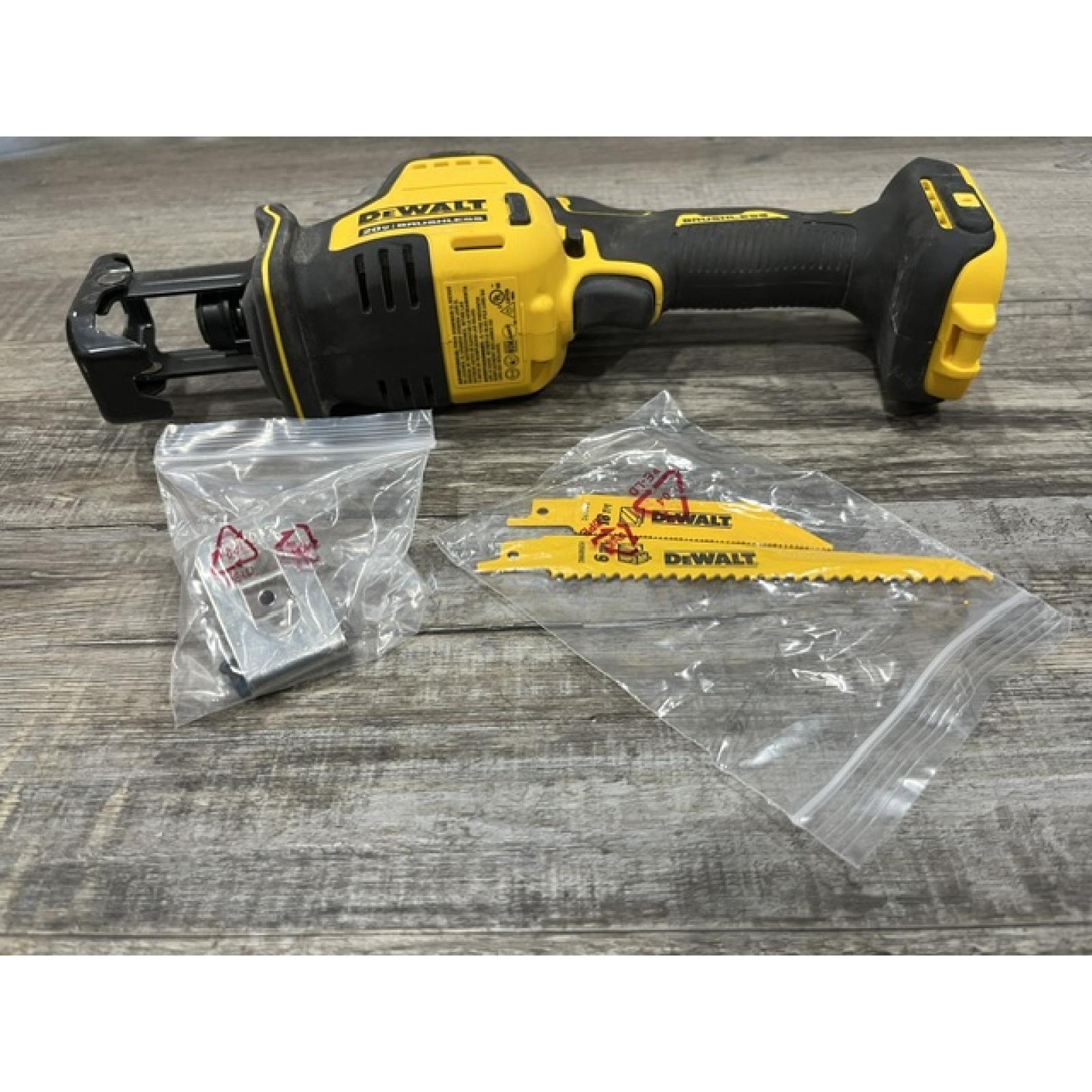 AS-IS DEWALT ATOMIC 20V MAX Cordless Brushless Compact Reciprocating Saw (Tool Only)