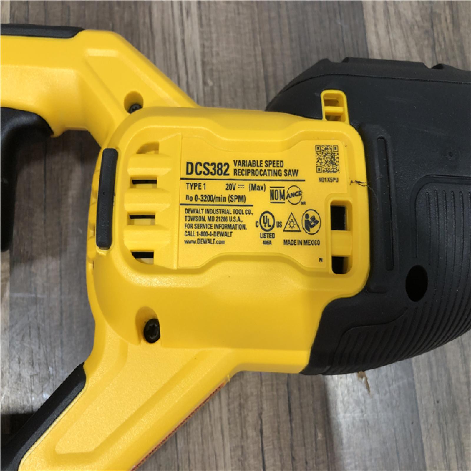 AS-IS DEWALT 20V MAX Cordless Brushless Reciprocating Saw (Tool Only)
