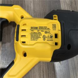 AS-IS DEWALT 20V MAX Cordless Brushless Reciprocating Saw (Tool Only)