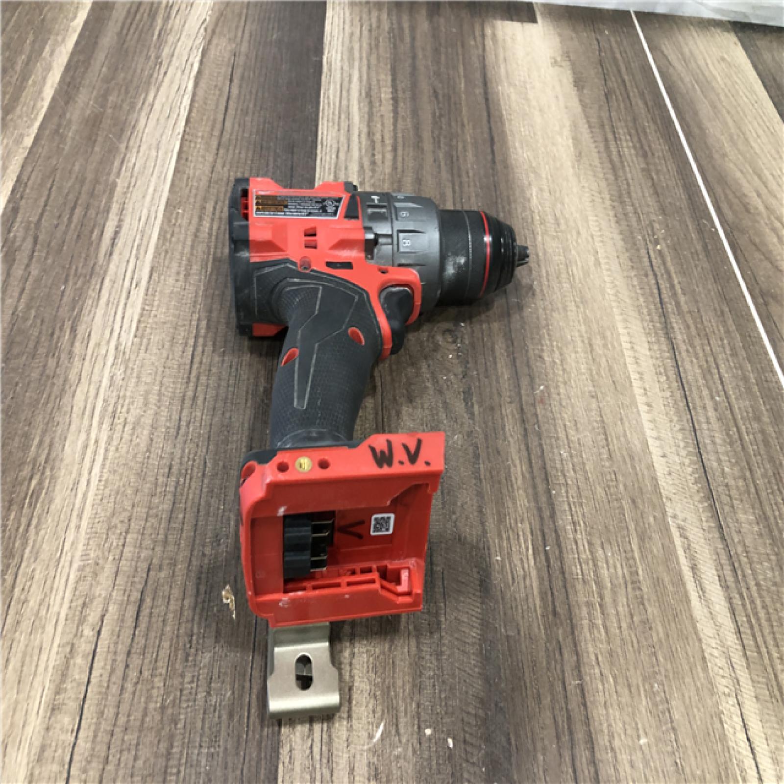 AS-IS Milwaukee FUEL 18V Lithium-Ion Brushless Cordless 1/2 in. Hammer Drill/Driver (Tool-Only)
